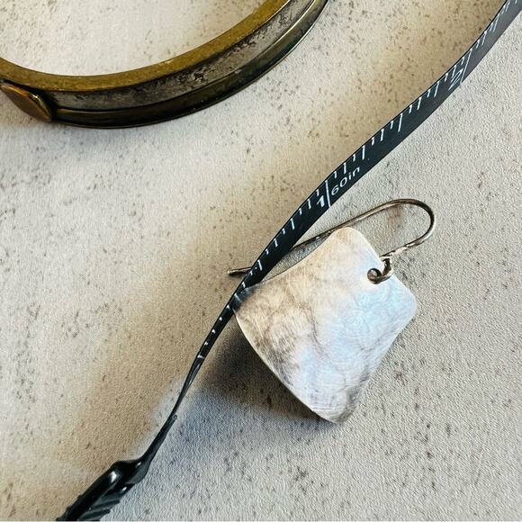 Marjorie Baer San Francisco Brutalist Collar Necklace Bracelet and Earrings Set - Picture 6 of 16